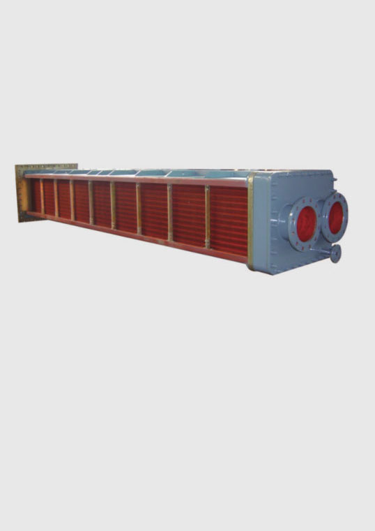 哈電100萬發電機用立式氫氣冷卻器